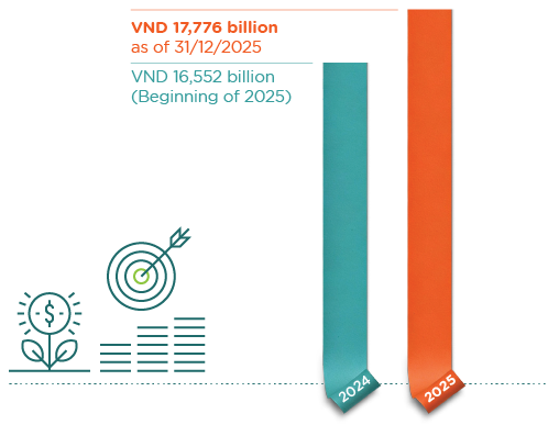 PVFCCo assets and capital chart