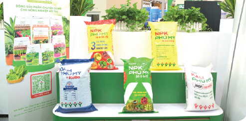 <strong class='text-green font-medium'>Sản lượng kinh doanh phân bón:</strong>