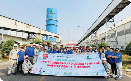Lễ tổng kết vệ sinh sau bảo dưỡng tổng thể Nhà máy đạm Phú Mỹ 2025