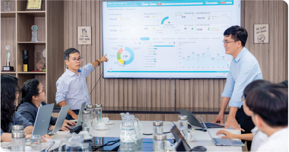 Hình ảnh lớp học đào tạo tại PVFCCo