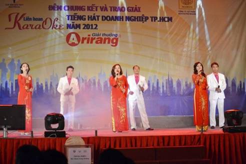 Đội văn nghệ PVFCCo giành nhiều giải thưởng tại liên hoan karaoke – tiếng hát doanh nghiệp Tp.HCM năm 2012