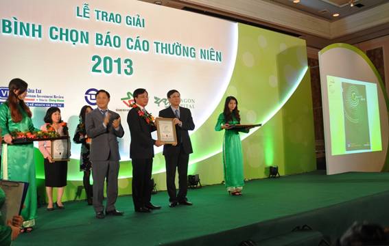 BCTN 2012 của PVFCCo lọt vào TOP 10 BCTN xuất sắc