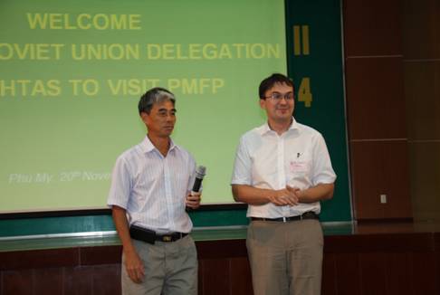 Phu My Fertilizer Plant visited by the delegation of fertilizer plants from former Soviet Union and Haldor Topsoe