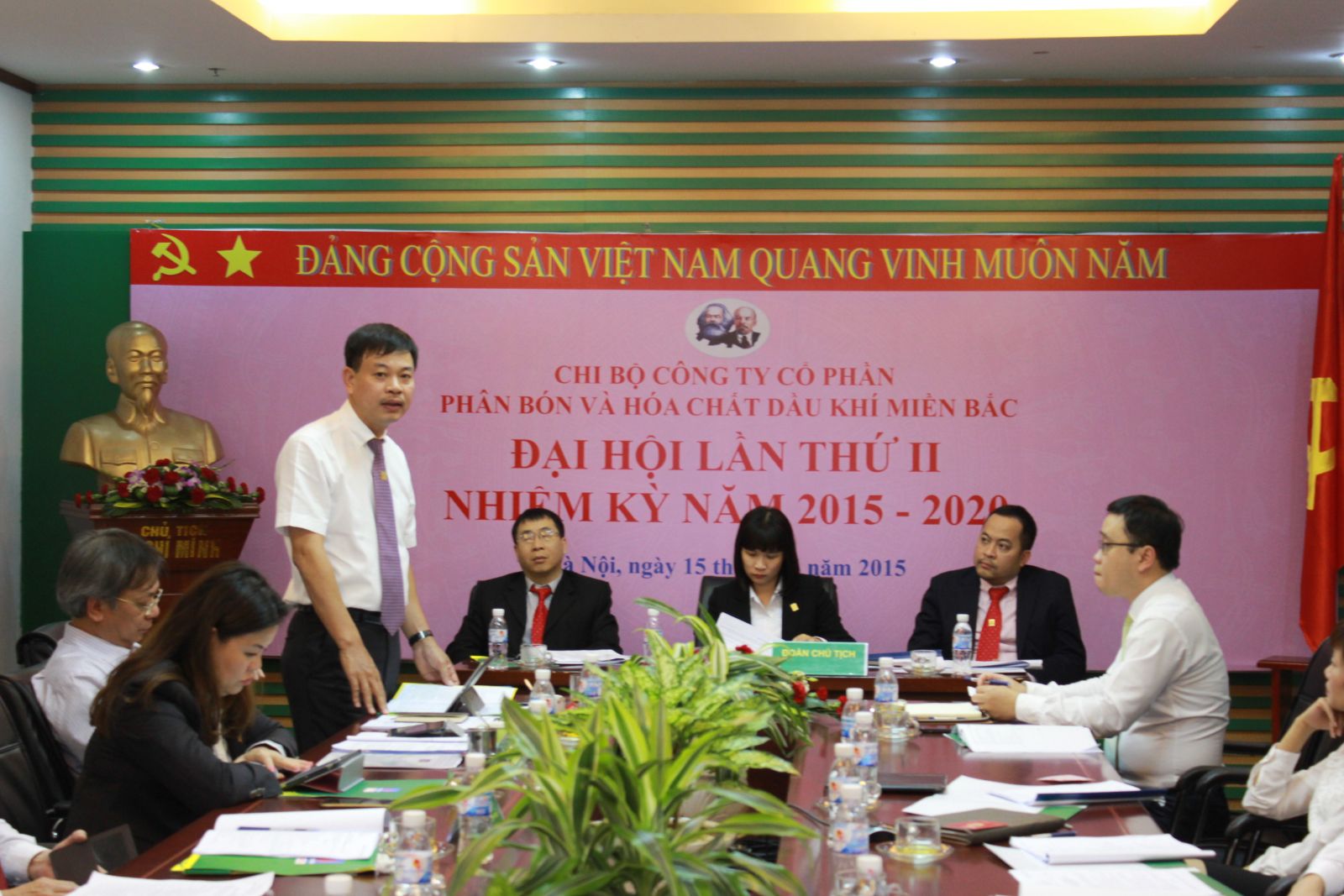 PVFCCo North tổ chức thành công Đại hội Chi bộ lần thứ II, nhiệm kỳ 2015-2020