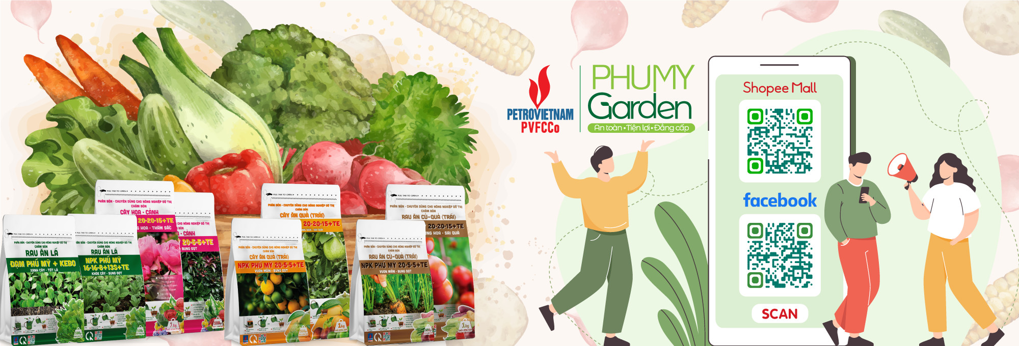 Shopee Store “Phu My Garden”: Follow and Receive Gifts Instantly