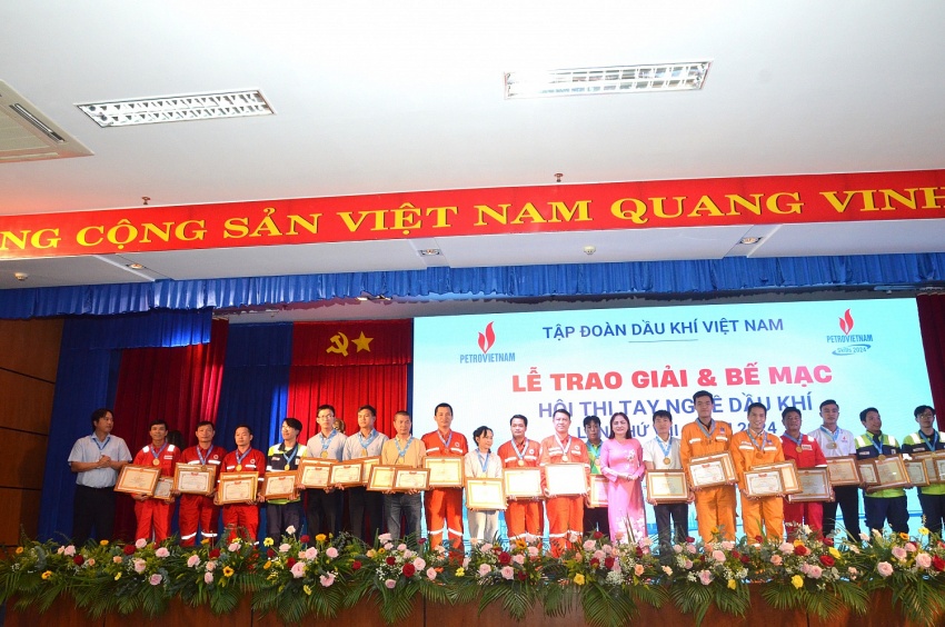 Bế mạc Hội thi tay nghề Dầu khí lần thứ VIII năm 2024: Tôn vinh những bàn tay vàng