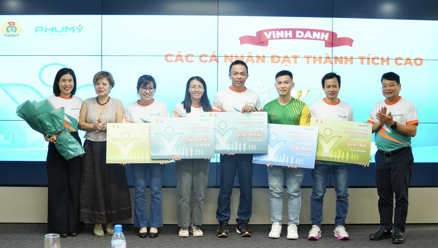 Tổng kết và trao giải chạy bộ online "Phú mỹ - Sẻ chia thịnh vượng" năm 2025