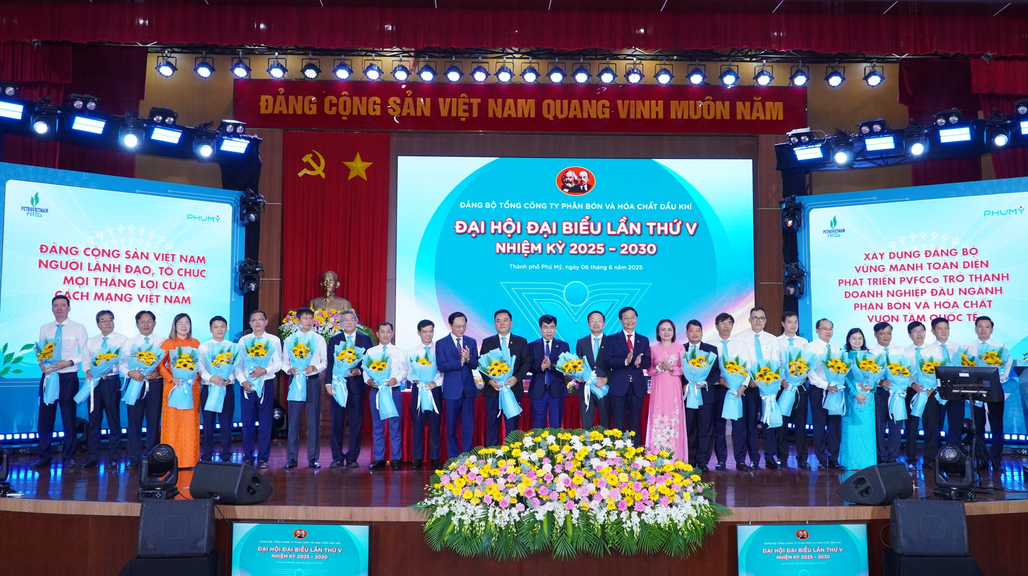 Đại hội Đảng bộ PVFCCo lần thứ V, nhiệm kỳ 2025-2030: Chương phát triển mới, vươn tầm quốc tế của PVFCCo-Phú Mỹ