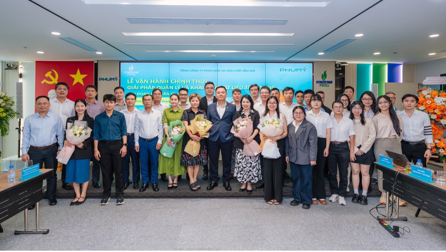 PVFCCo - Phú Mỹ chính thức vận hành “ngôi nhà dữ liệu” Data Lakehouse