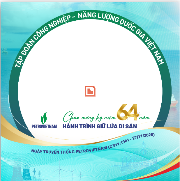 Thay Avatar - Chào mừng 64 năm ngày truyền thống PetroVietNam (27/11/1961 - 27/11/2025)