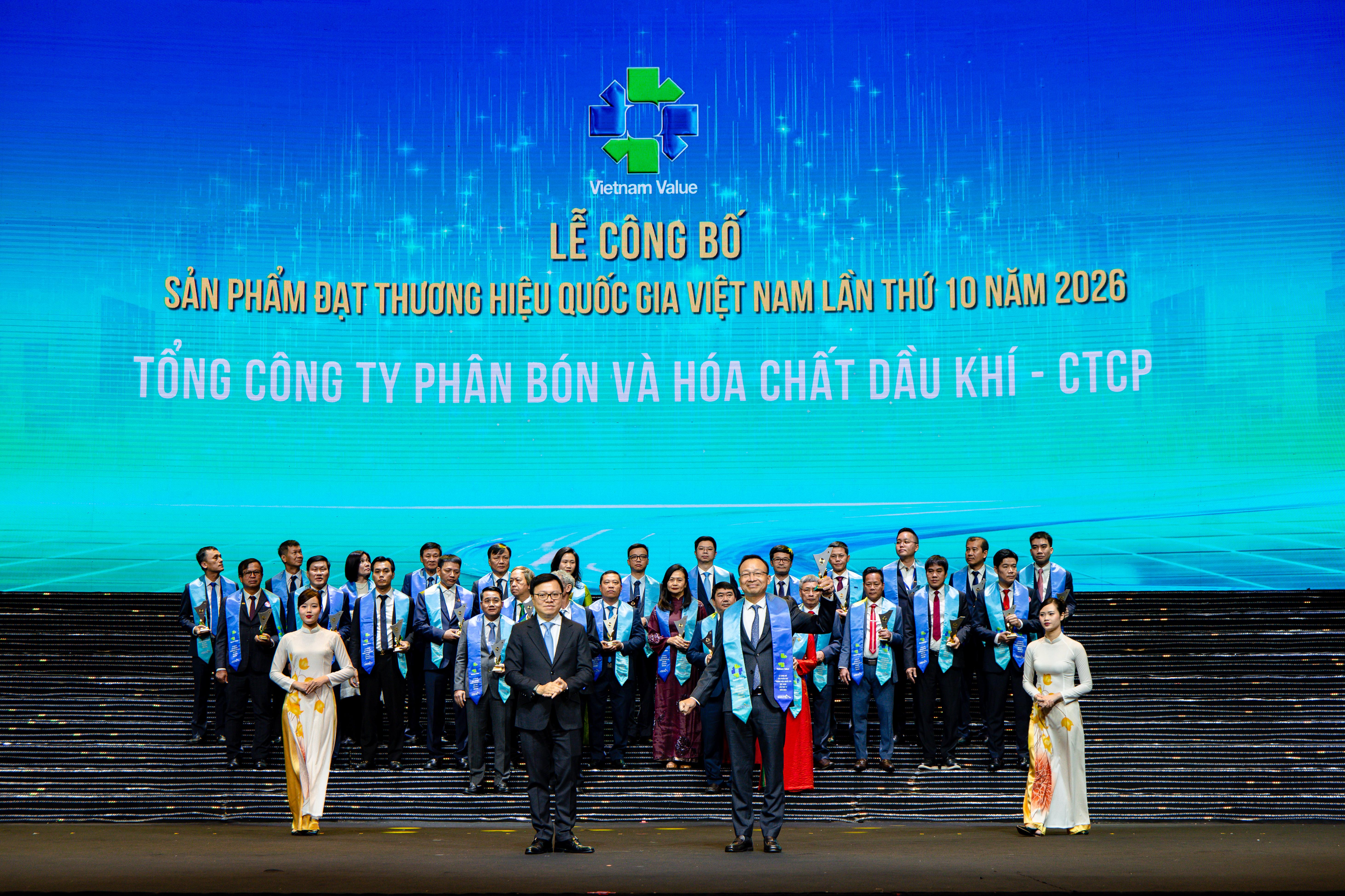 PVFCCo – Phú Mỹ lần thứ 7 liên tiếp đạt Thương hiệu quốc gia Việt Nam