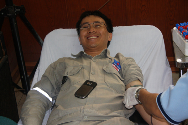 Đoàn cơ sở Nhà máy ĐPM hiến hơn 10 đơn vị máu