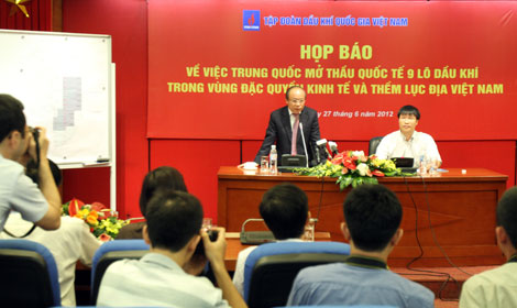 Petrovietnam protests Chinese CNOOC’s illegal invitation for international bids