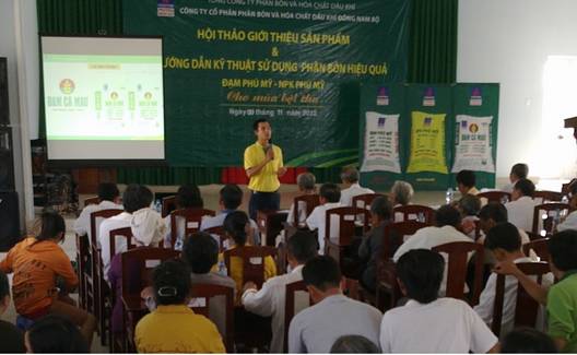 PVFCCo SE tổ chức hội thảo “Giới Thiệu Sản Phẩm và Hướng Dẫn Sử Dụng Phân Bón Hiệu Quả” tại huyện Thạnh Hóa, tỉnh Long An