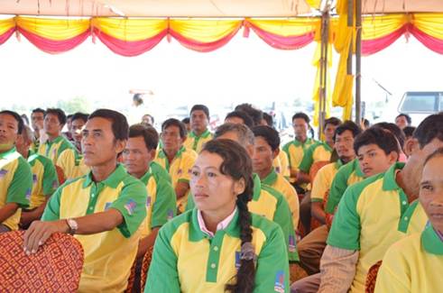 Early season workshop guiding on technical use and introduction of Phu My Fertilizer in Pusate Province – Cambodia