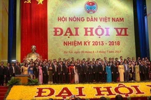 Đại hội đại biểu Hội nông dân Việt Nam lần thứ VI thành công tốt đẹp