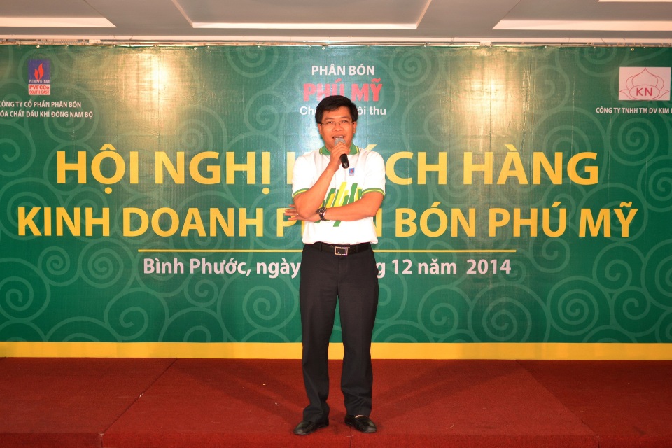 PVFCCo SE tổ chức thành công “Hội nghị khách hàng tiêu biểu kinh doanh Phân bón Phú Mỹ 2014” tại Bình Phước
