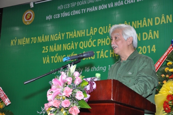 Hội Cựu chiến binh PVFCCo kỷ niệm ngày truyền thống QĐND VN và tổng kết hoạt động năm 2014