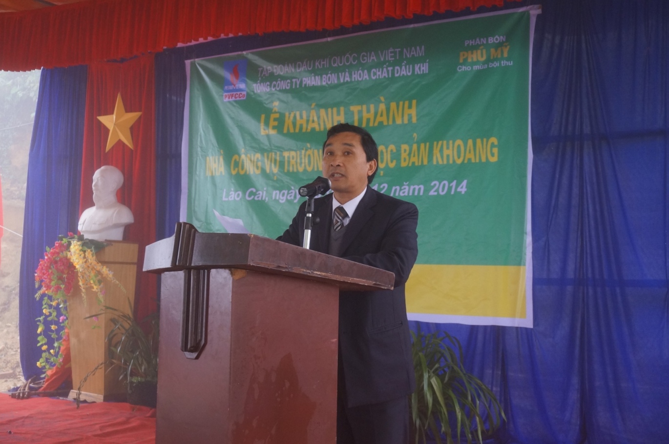 PVFCCo inaugurates the public residential building for Primary school of Ban Khoang Commune, Sapa District