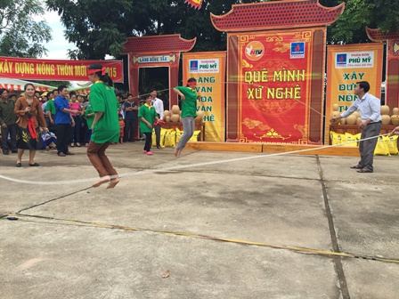 Hào hứng sân chơi “Quê mình xứ Nghệ” tại huyện Diễn Châu và huyện Quỳnh Lưu