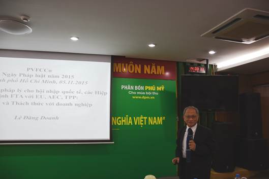 PVFCCo organizes Conference in response to Socialist Republic of Vietnam’s Law Day 2015