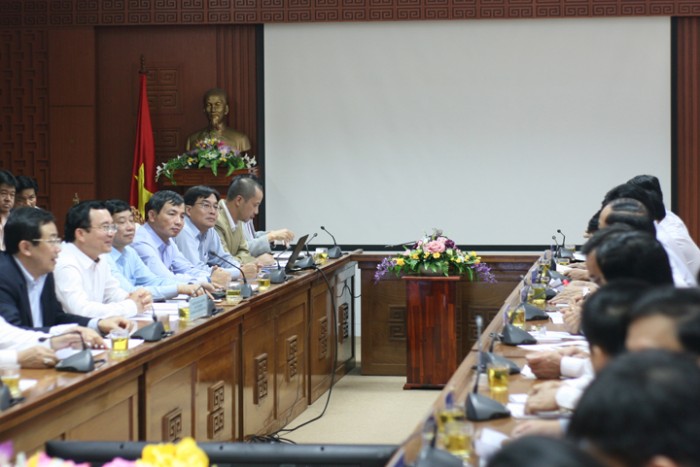 Tập đoàn Dầu khí Việt Nam làm việc với Lãnh đạo tỉnh Quảng Nam về các dự án hợp tác có tiềm năng