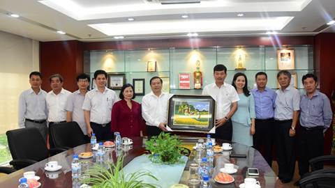 Đoàn công tác của Trung ương Hội Nông Dân đến thăm và làm việc tại PVFCCo