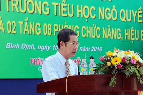 PVFCCo khánh thành và bàn giao Trường tiểu học Ngô Quyền, Tp. Quy Nhơn, tỉnh Bình Định