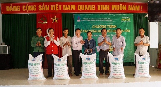 PVFCCo hỗ trợ nông dân trồng dưa hấu ở Quảng Ngãi