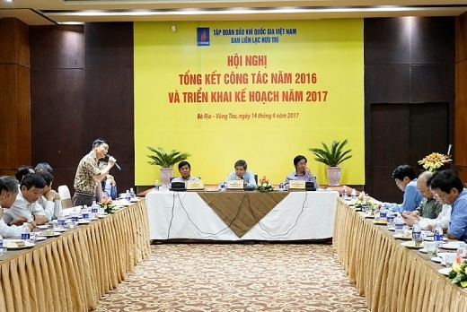 Hội nghị tổng kết hoạt động năm 2016 và triển khai kế hoạch năm 2017 của Ban Liên lạc hưu trí Tập đoàn Dầu khí Việt Nam
