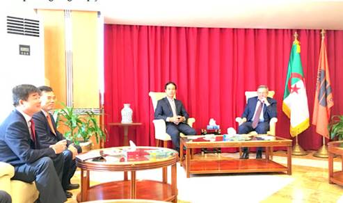 Tập đoàn Dầu khí Việt Nam thúc đẩy và tạo thuận lợi cho hoạt động của dự án Bir Seba, Algeria