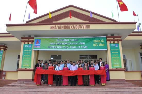 PVFCCo inaugurates Cultural House at Duc Vinh Commune, Ha Tinh Province