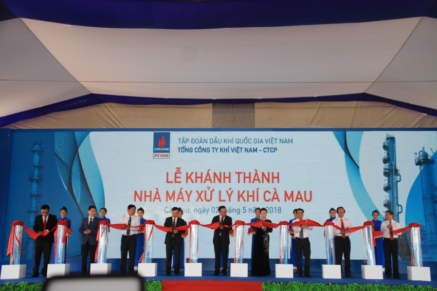 Khánh thành Nhà máy Xử lý Khí Cà Mau