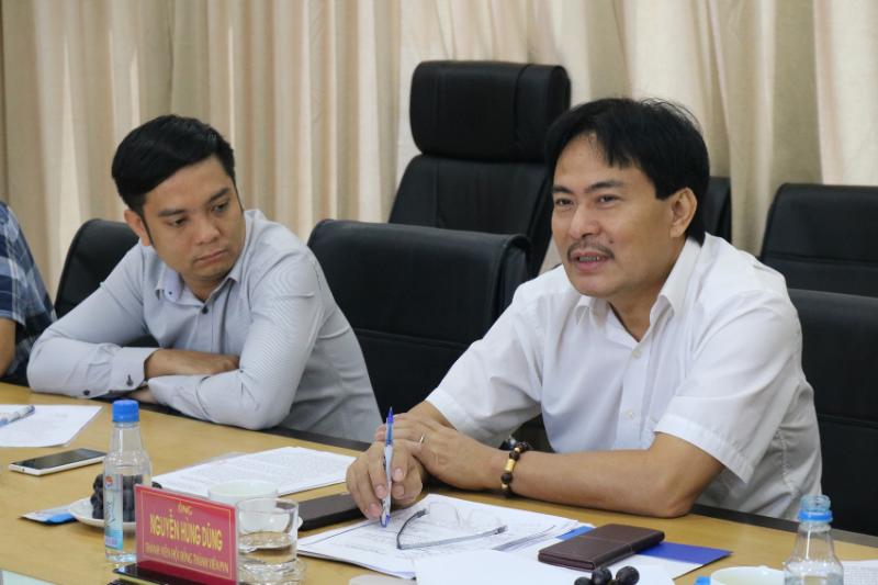 Lãnh đạo Tập đoàn Dầu khí Việt Nam làm việc với Công ty TNHH Tân Cảng – Petro Cam Ranh