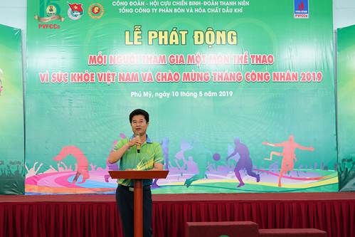PVFCCo launched “Each person participates in one sport – For the health of Vietnamese people” movement