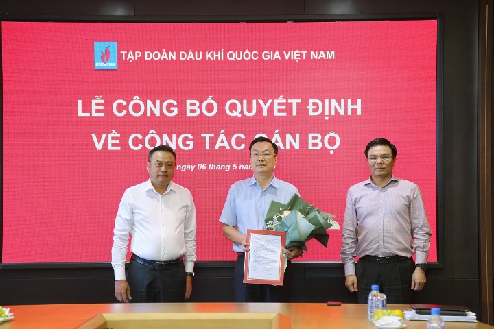 Bổ nhiệm lãnh đạo các Ban thuộc Cơ quan Tập đoàn Dầu khí Việt Nam