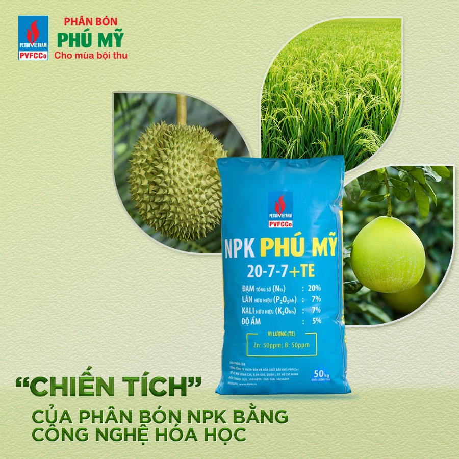 Lợi ích bất ngờ của phân bón NPK sản xuất bằng công nghệ hóa học