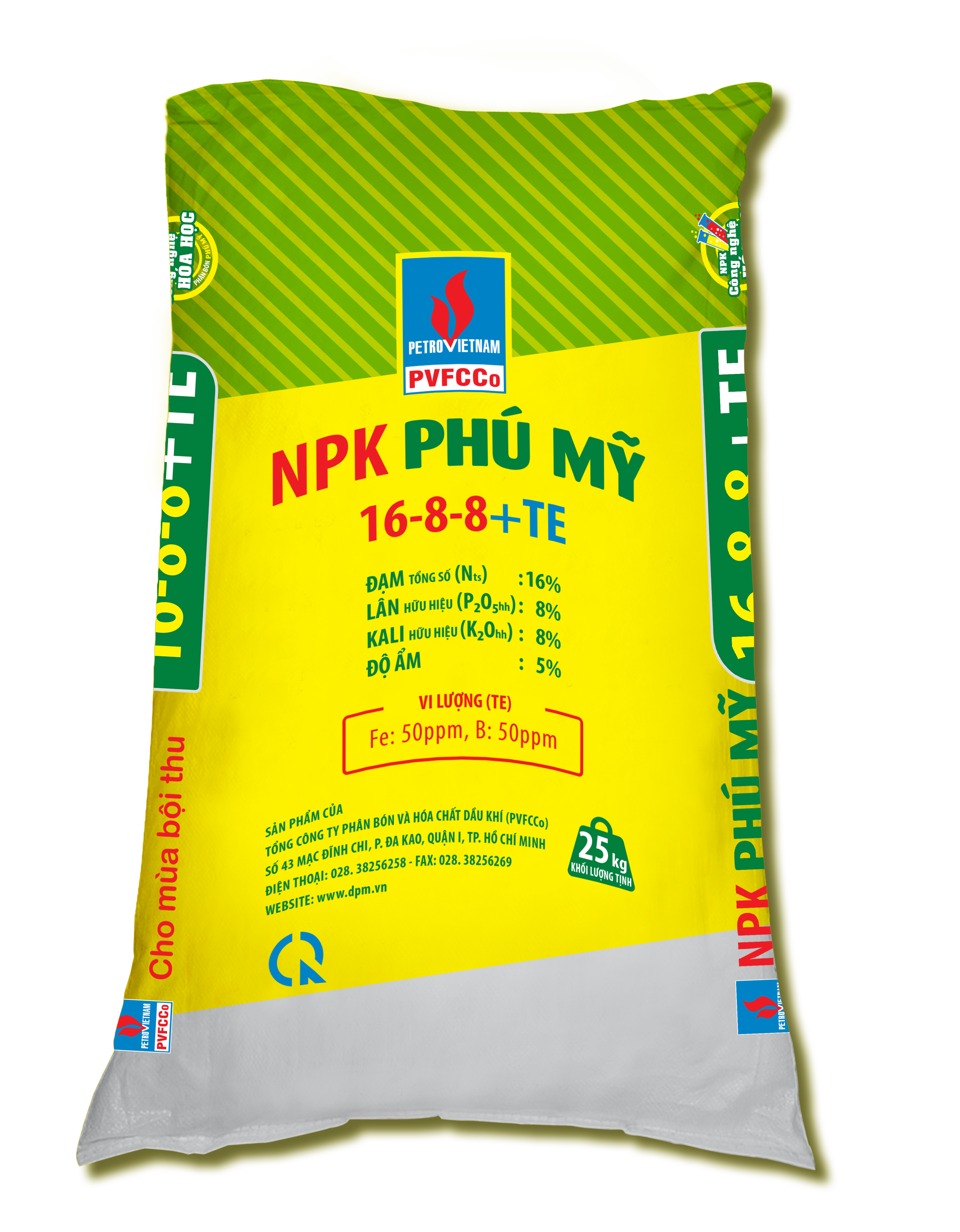 NPK Phu My 16-8-8+TE (Northern region)