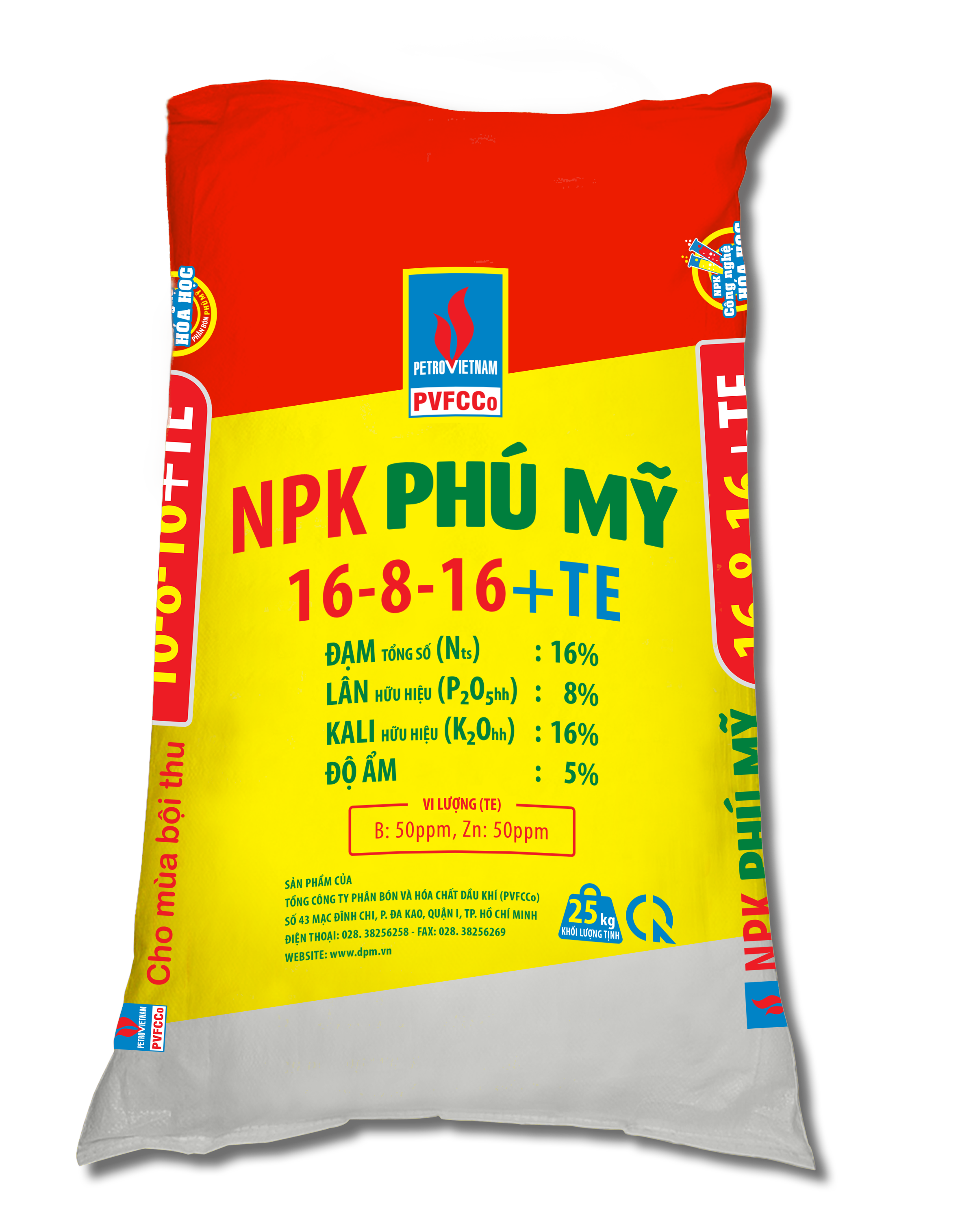 NPK Phu My 16-8-16+TE (Northern Region)