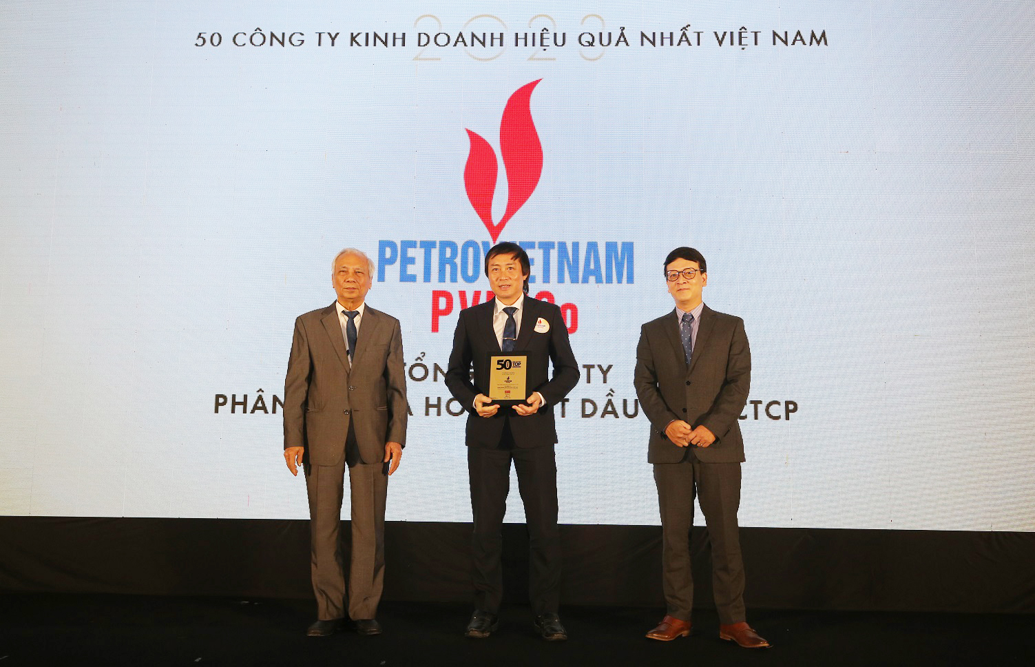 PVFCCo has been honored as one of the “Top 50 Most Efficient Corporations in Vietnam.”